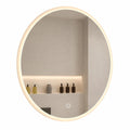 Runder LED-Badezimmerspiegel 60 cm – Dimmbar & rahmenlos von SensaHome