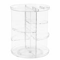 Transparenter Kosmetik-Organizer, 360° Drehbar, Verstellbar für Schminktisch, Bad und Schlafzimmer