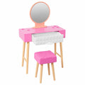 Barbie Puppenmöbel-Set mit Schminktisch, Spiegel und Zubehör