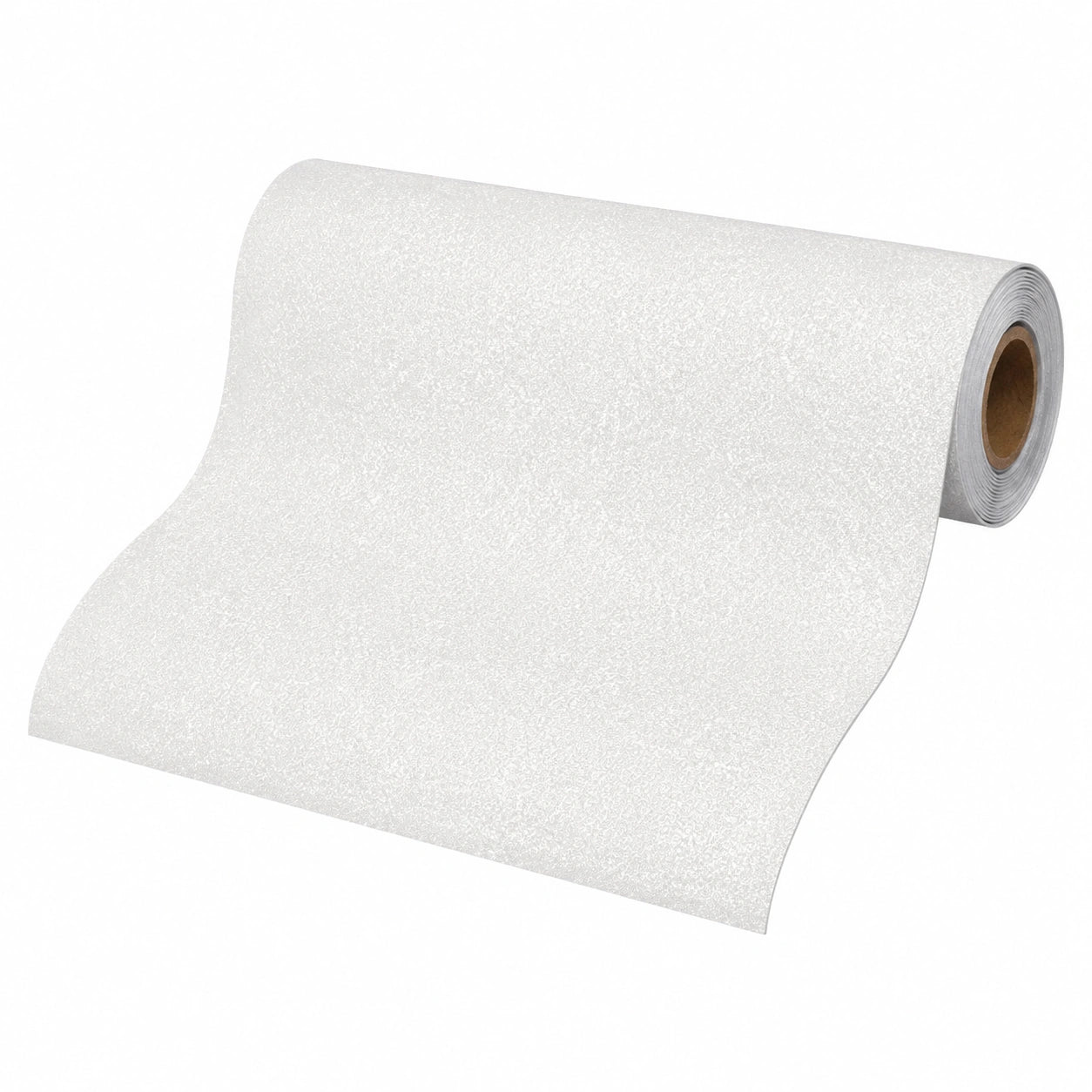 Glitzernde Selbstklebende Tapete 40CM x 6M - Creme Weiß für Möbel & Deko