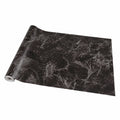 Selbstklebende Marmorfolie Schwarz 40CMX5M für Möbel & Küchen
